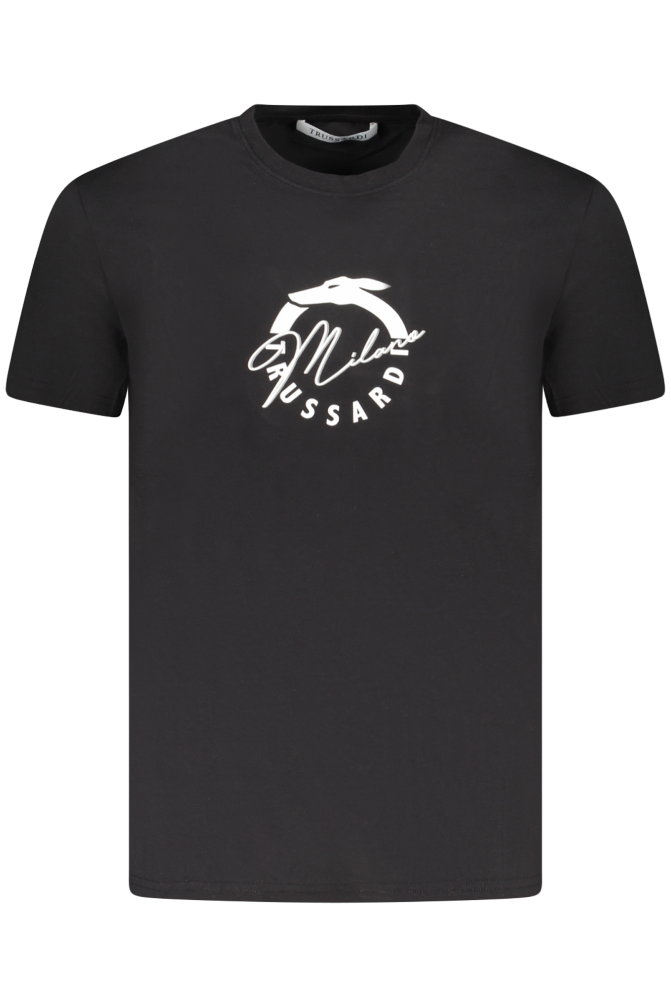 TRUSSARDI T-SHIRT MANICHE CORTE UOMO NERO
