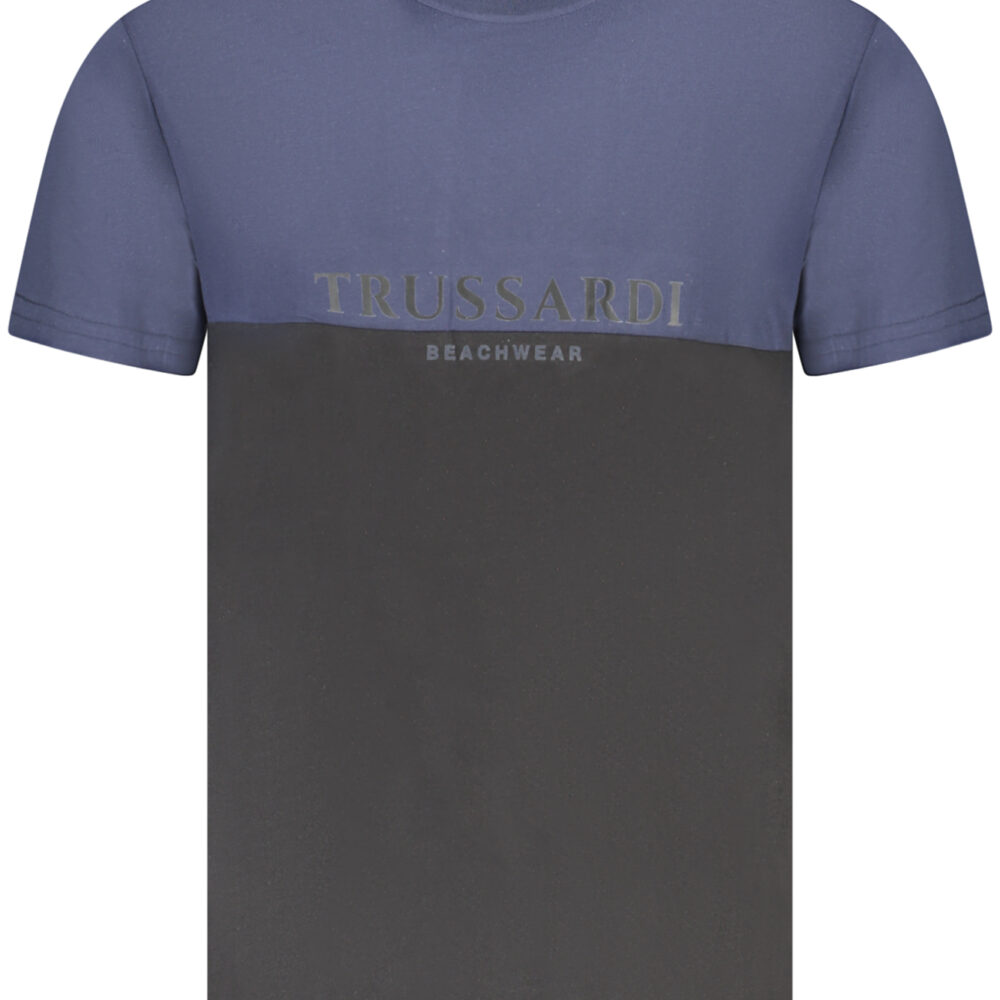 TRUSSARDI T-SHIRT MANICHE CORTE UOMO BLU