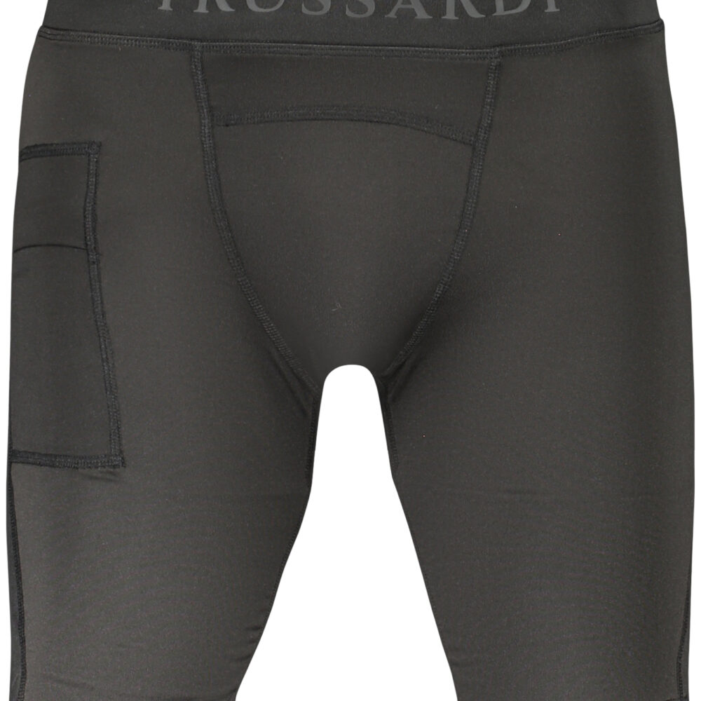 TRUSSARDI LEGGINS UOMO NERO