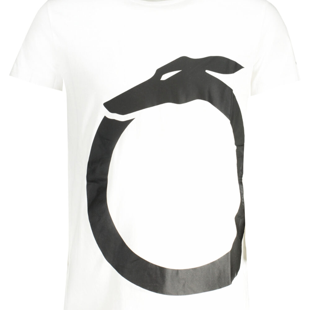 TRUSSARDI T-SHIRT MANICHE CORTE UOMO BIANCO