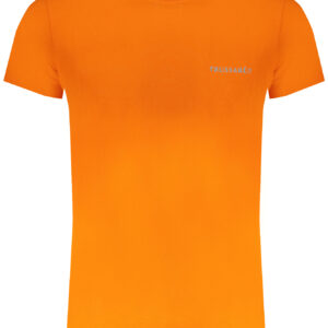 TRUSSARDI T-SHIRT MANICHE CORTE UOMO ARANCIO