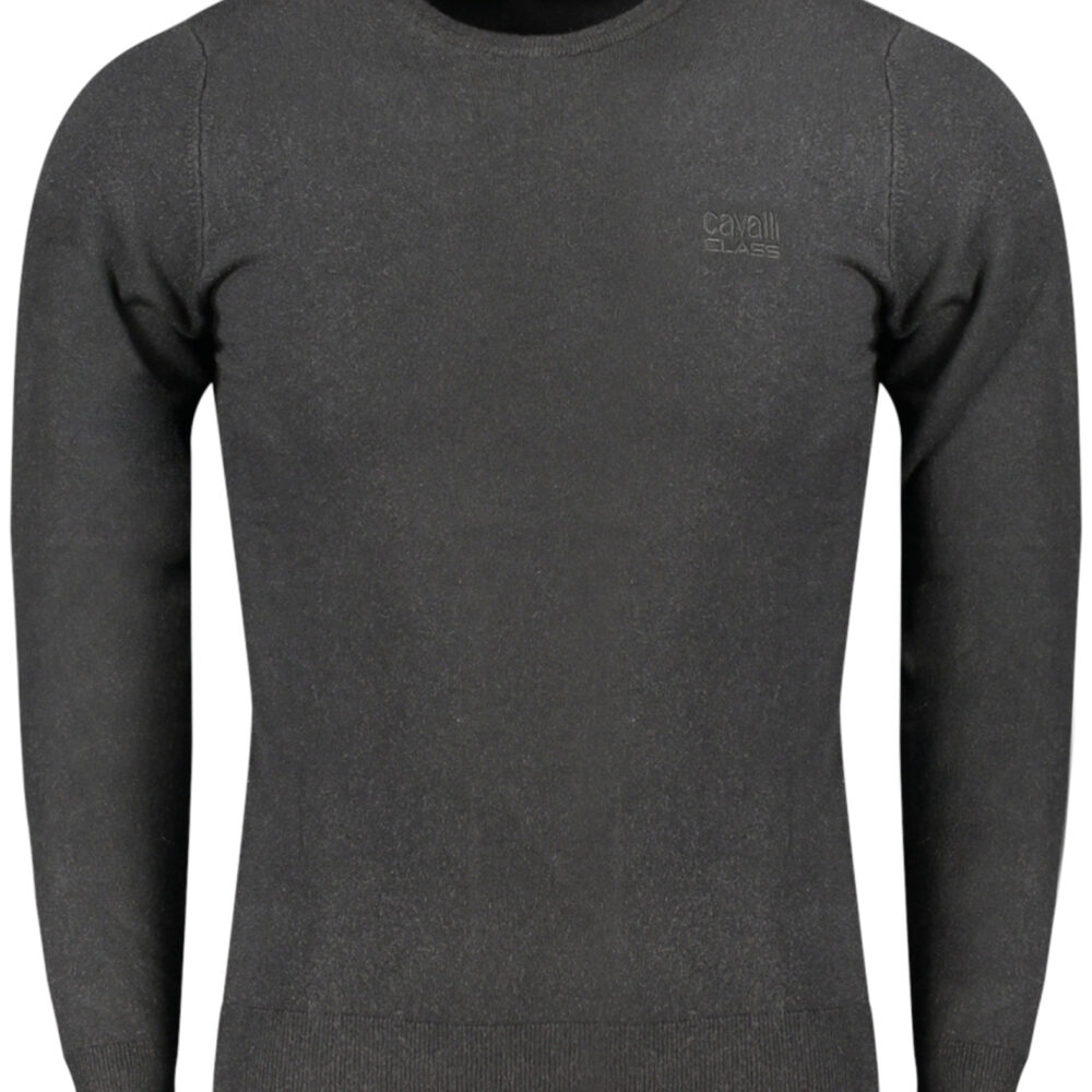 CAVALLI CLASS MAGLIA UOMO NERO