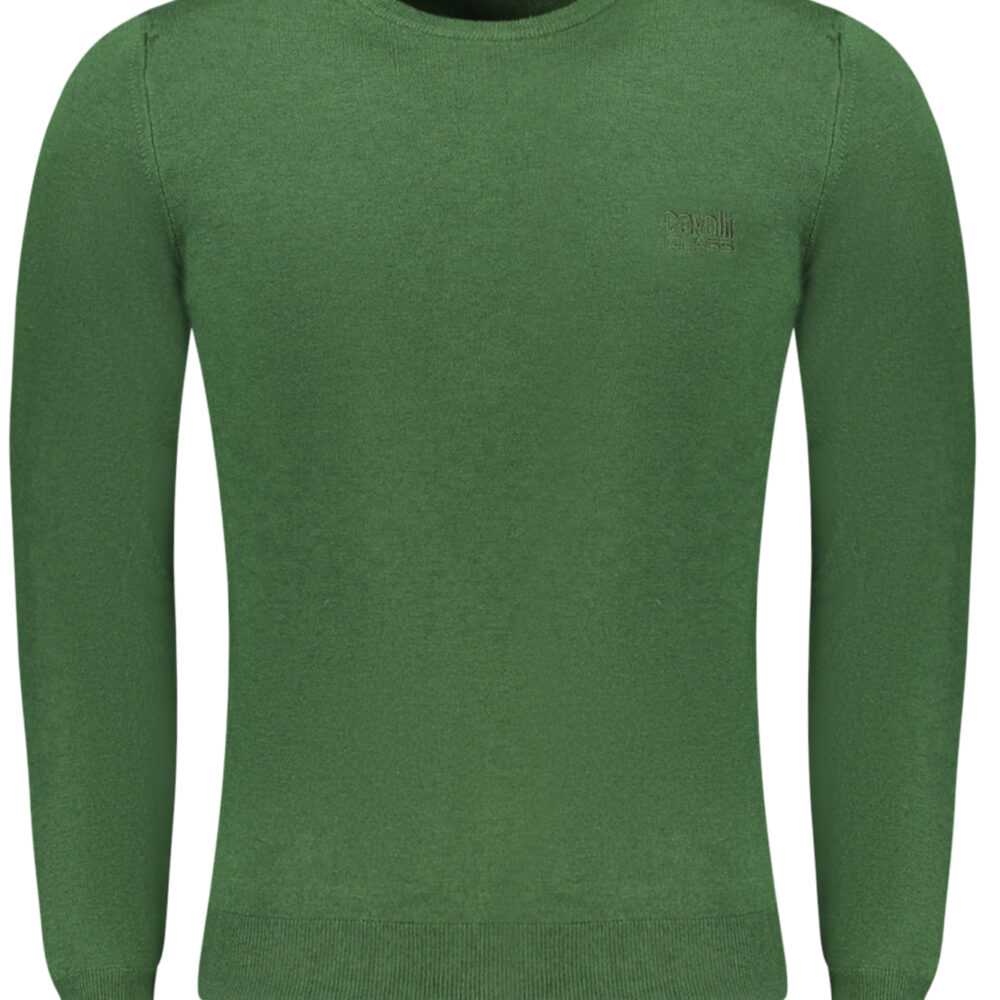 CAVALLI CLASS MAGLIA UOMO VERDE