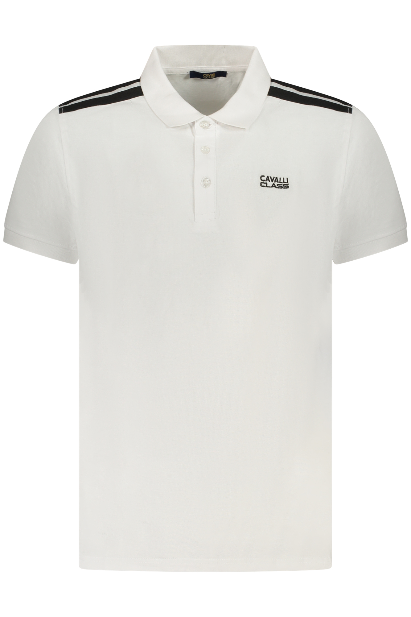 CAVALLI CLASS POLO MANICHE CORTE UOMO BIANCO