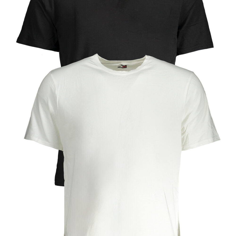 TOMMY HILFIGER T-SHIRT ESTERNABILE UOMO NERO