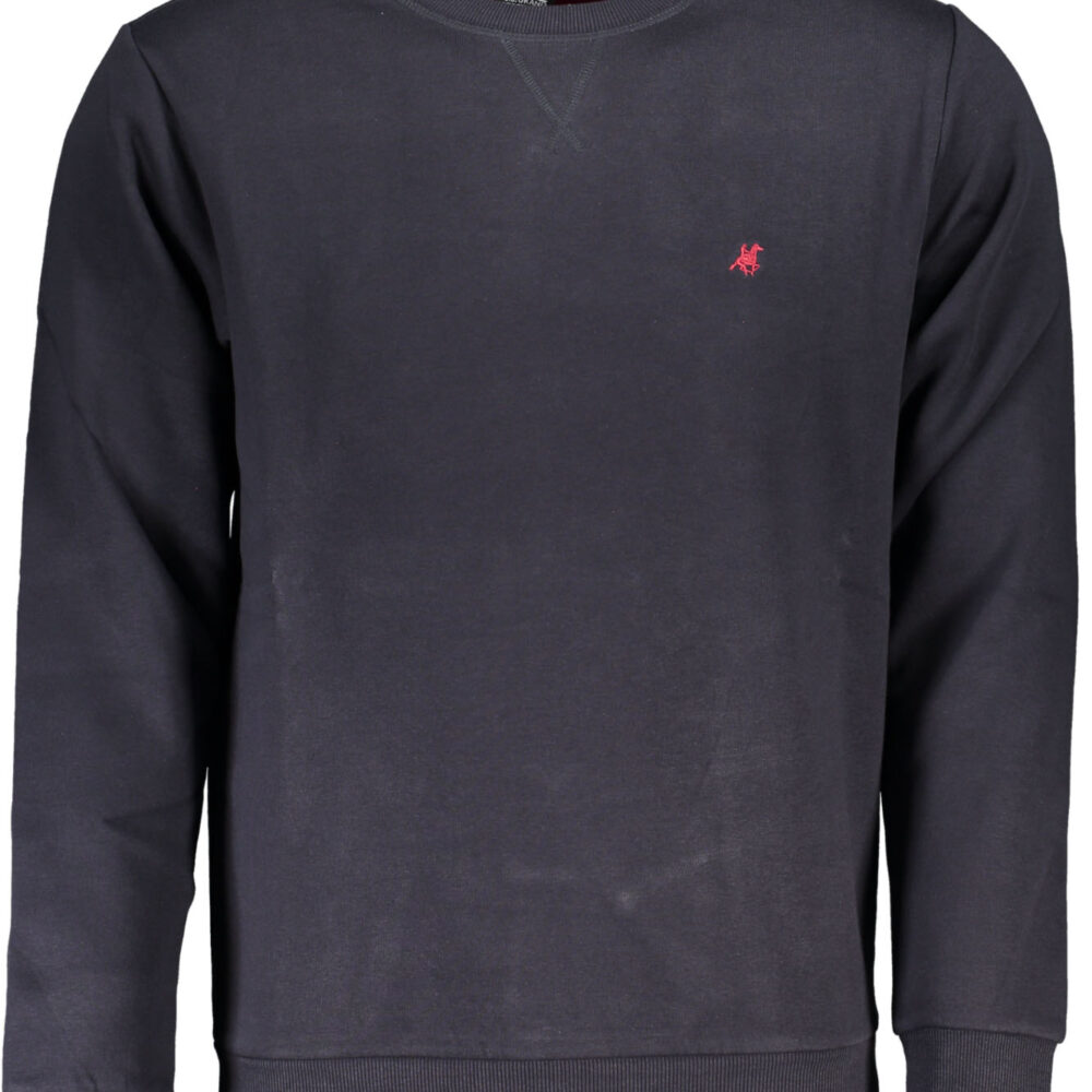 U.S. GRAND POLO FELPA SENZA ZIP UOMO BLU