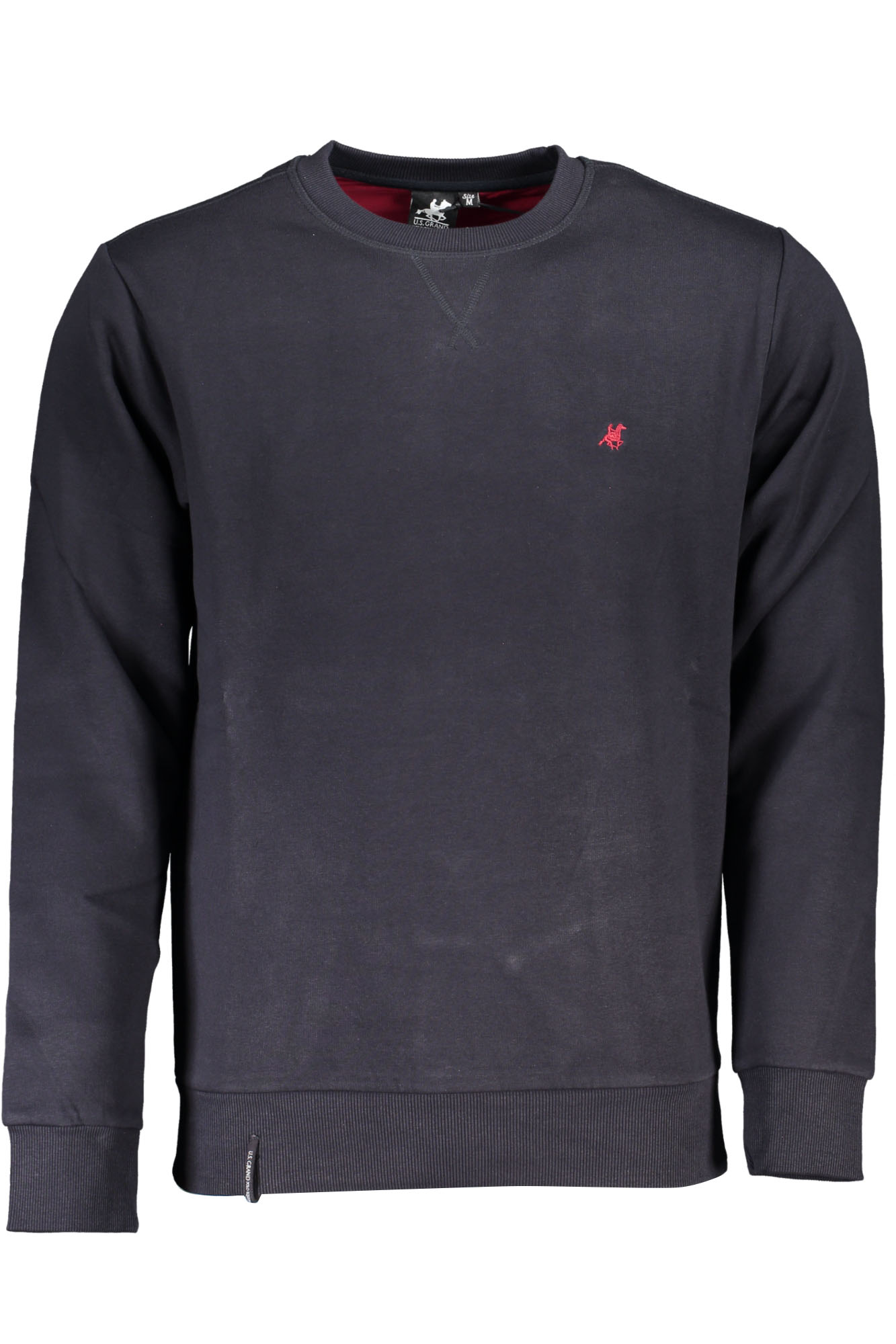 U.S. GRAND POLO FELPA SENZA ZIP UOMO BLU
