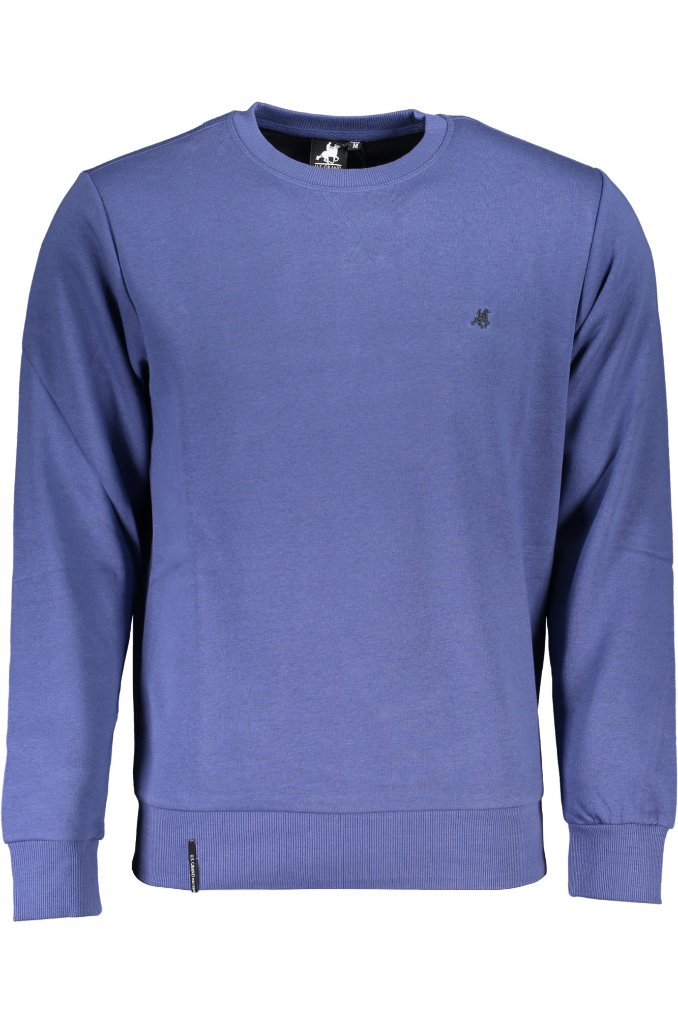 U.S. GRAND POLO FELPA SENZA ZIP UOMO BLU
