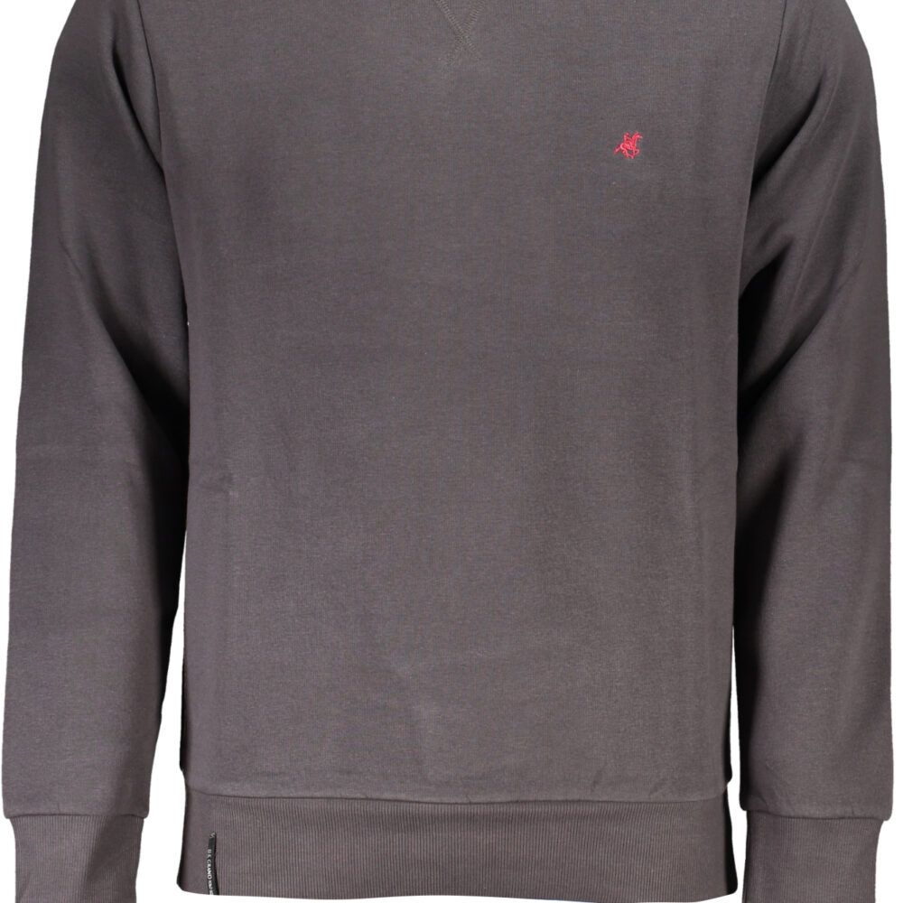 U.S. GRAND POLO FELPA SENZA ZIP UOMO GRIGIO
