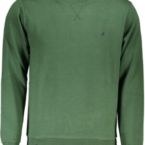 U.S. GRAND POLO FELPA SENZA ZIP UOMO VERDE