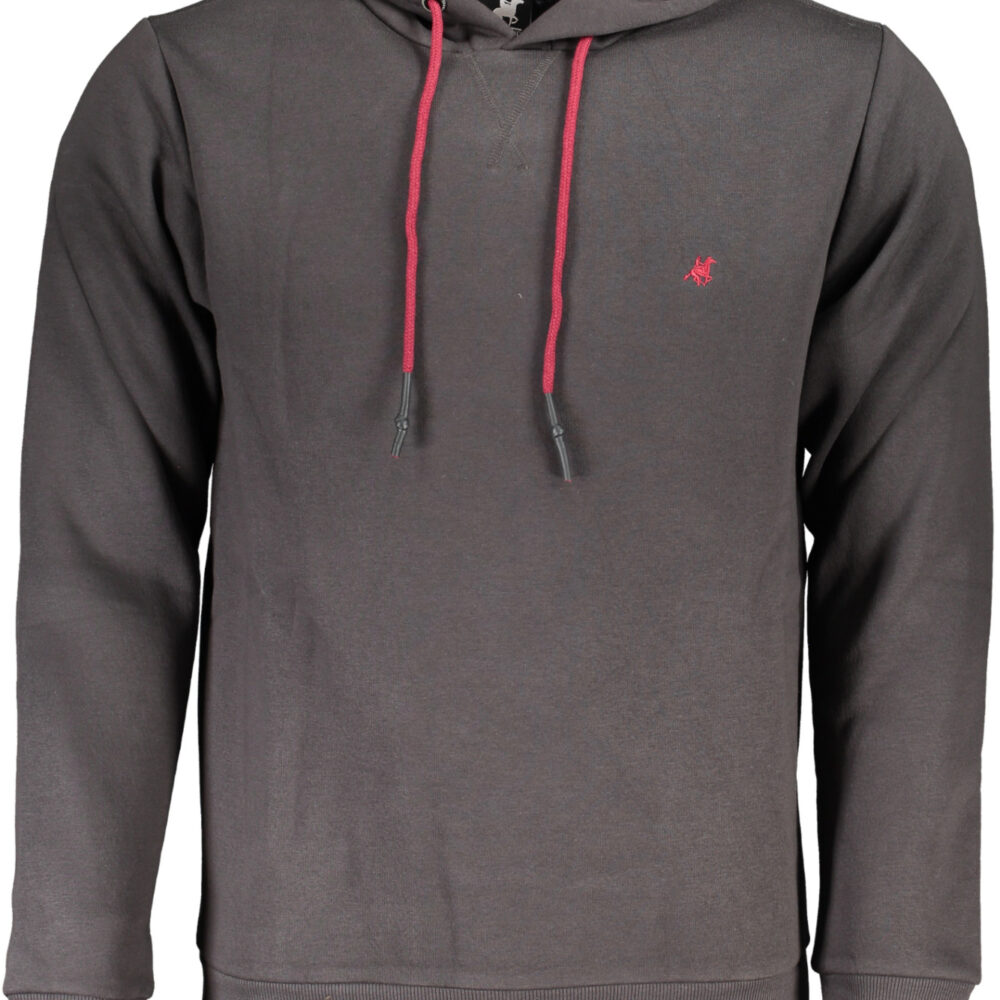 U.S. GRAND POLO FELPA SENZA ZIP UOMO GRIGIO