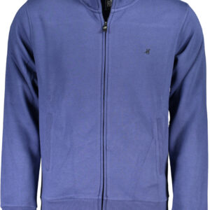 U.S. GRAND POLO FELPA CON ZIP UOMO BLU