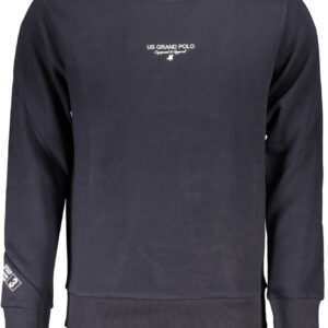 U.S. GRAND POLO FELPA SENZA ZIP UOMO BLU