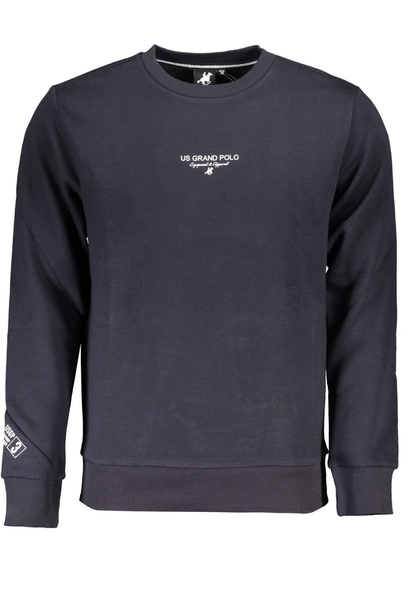 U.S. GRAND POLO FELPA SENZA ZIP UOMO BLU