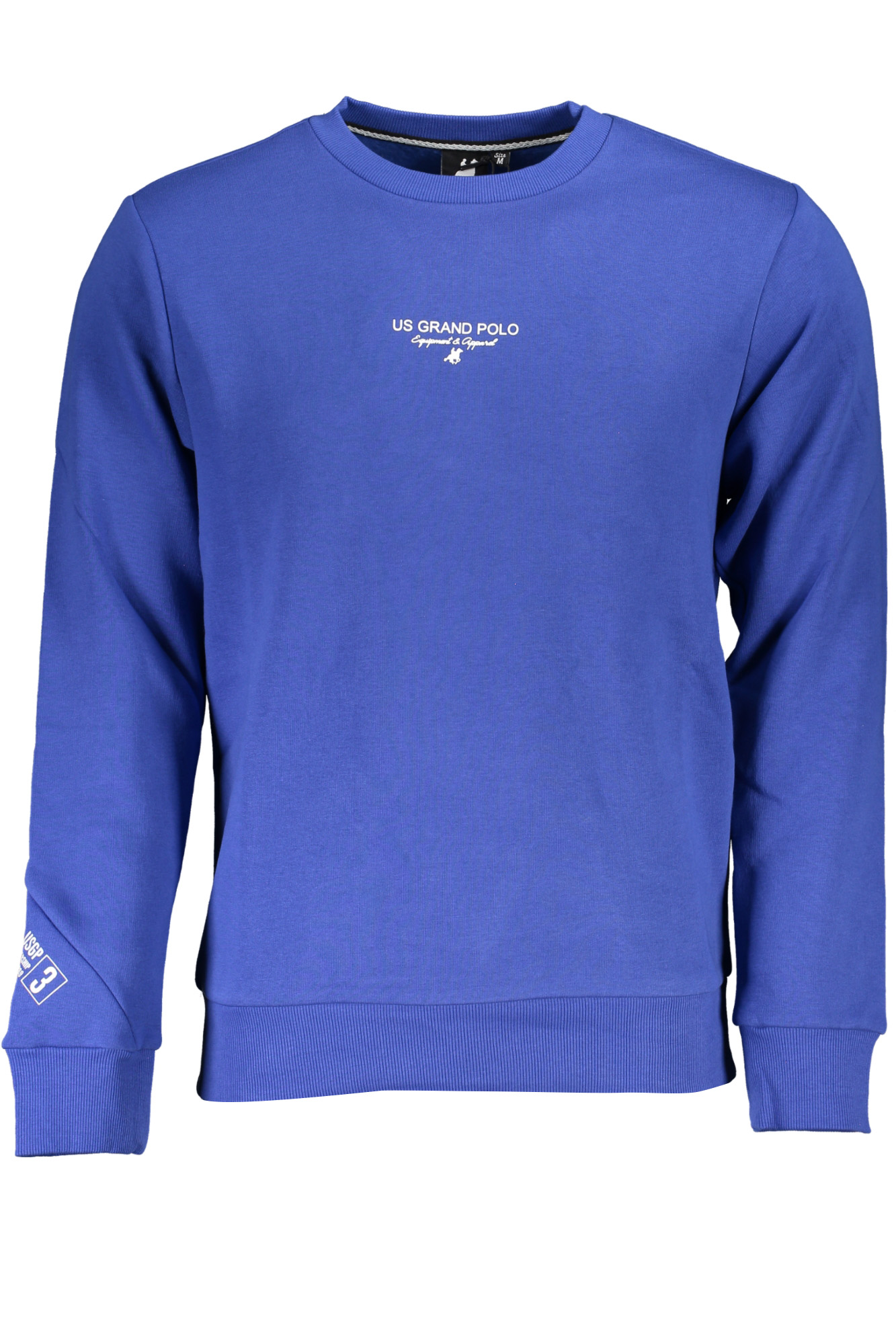 U.S. GRAND POLO FELPA SENZA ZIP UOMO BLU