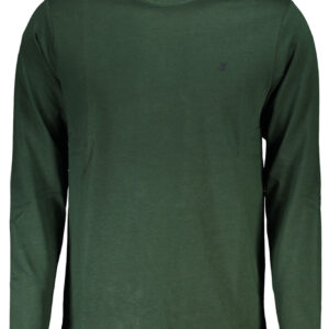 U.S. GRAND POLO T-SHIRT MANICHE LUNGHE UOMO VERDE