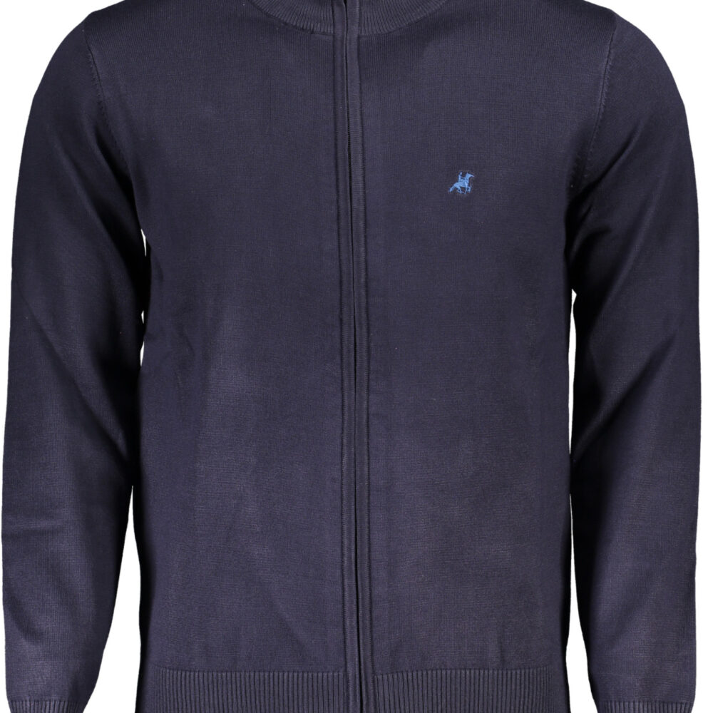 U.S. GRAND POLO CARDIGAN UOMO BLU