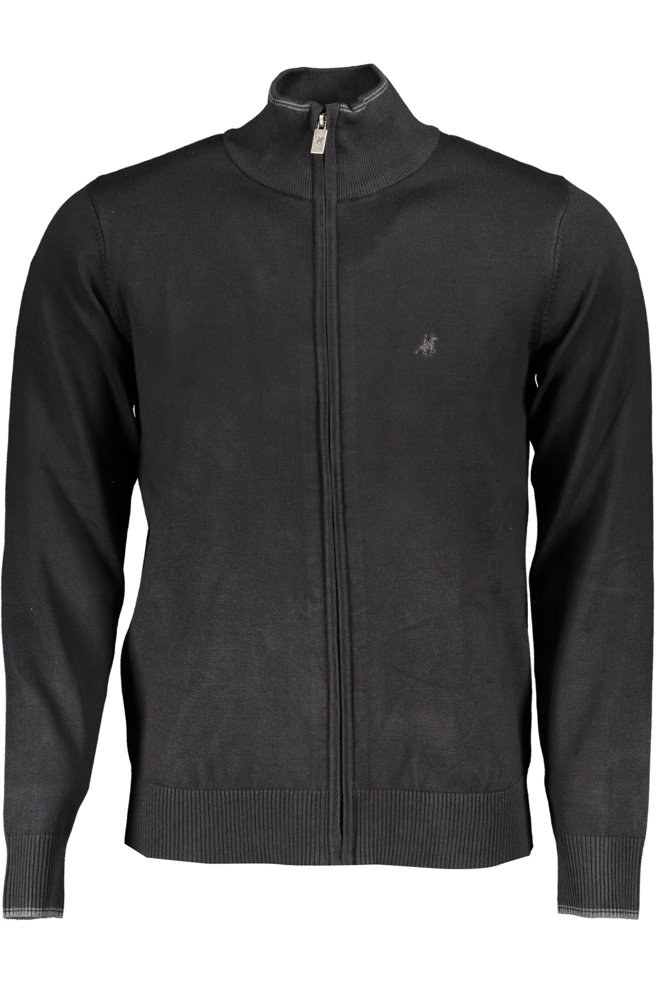 U.S. GRAND POLO CARDIGAN UOMO NERO