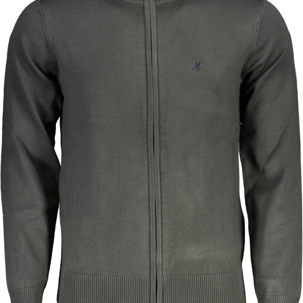 U.S. GRAND POLO CARDIGAN UOMO VERDE