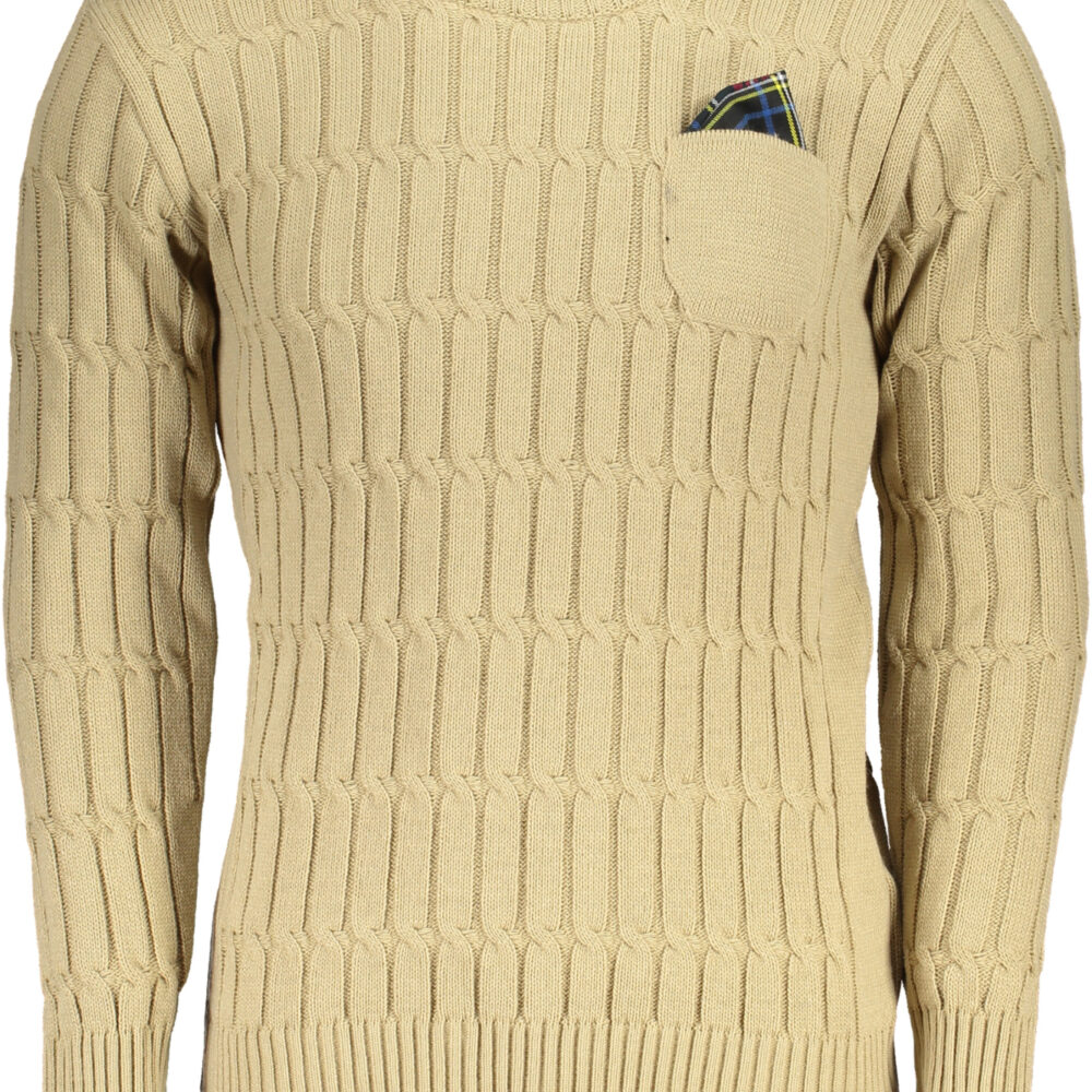U.S. GRAND POLO MAGLIONE UOMO BEIGE