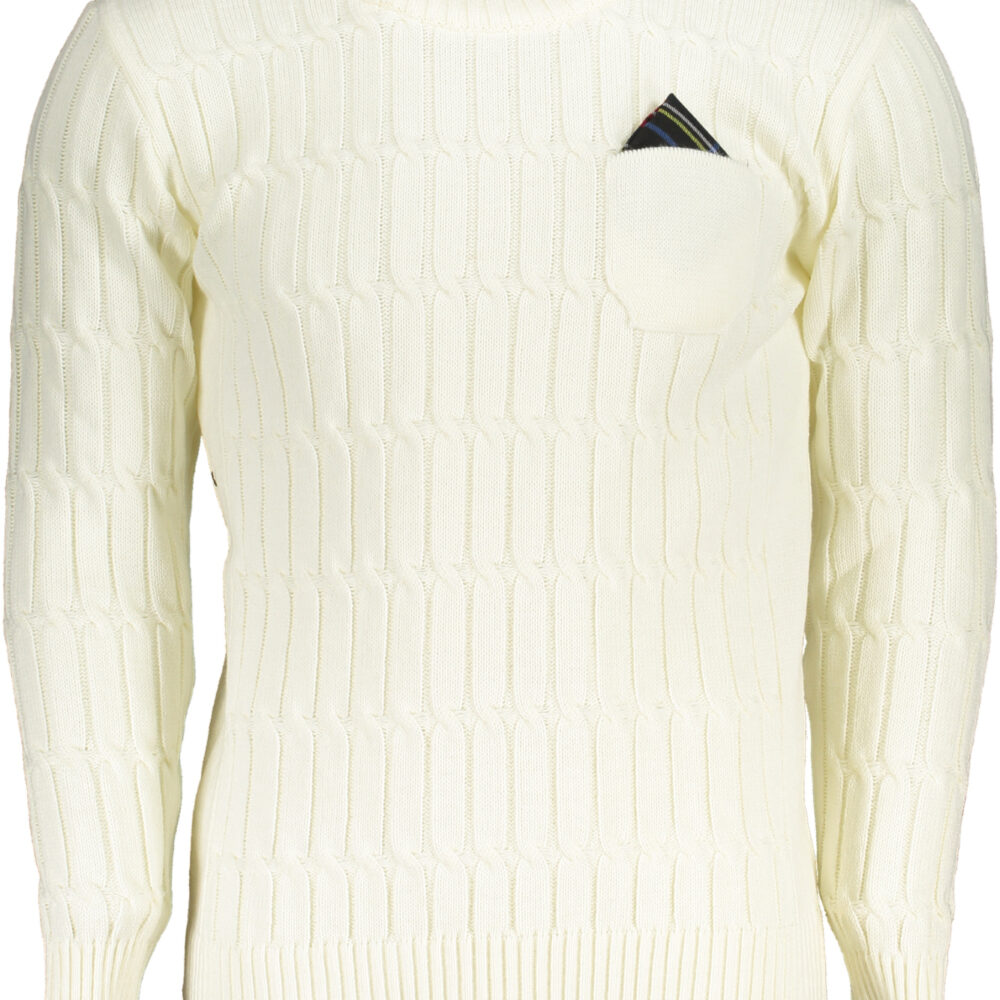 U.S. GRAND POLO MAGLIONE UOMO BIANCO