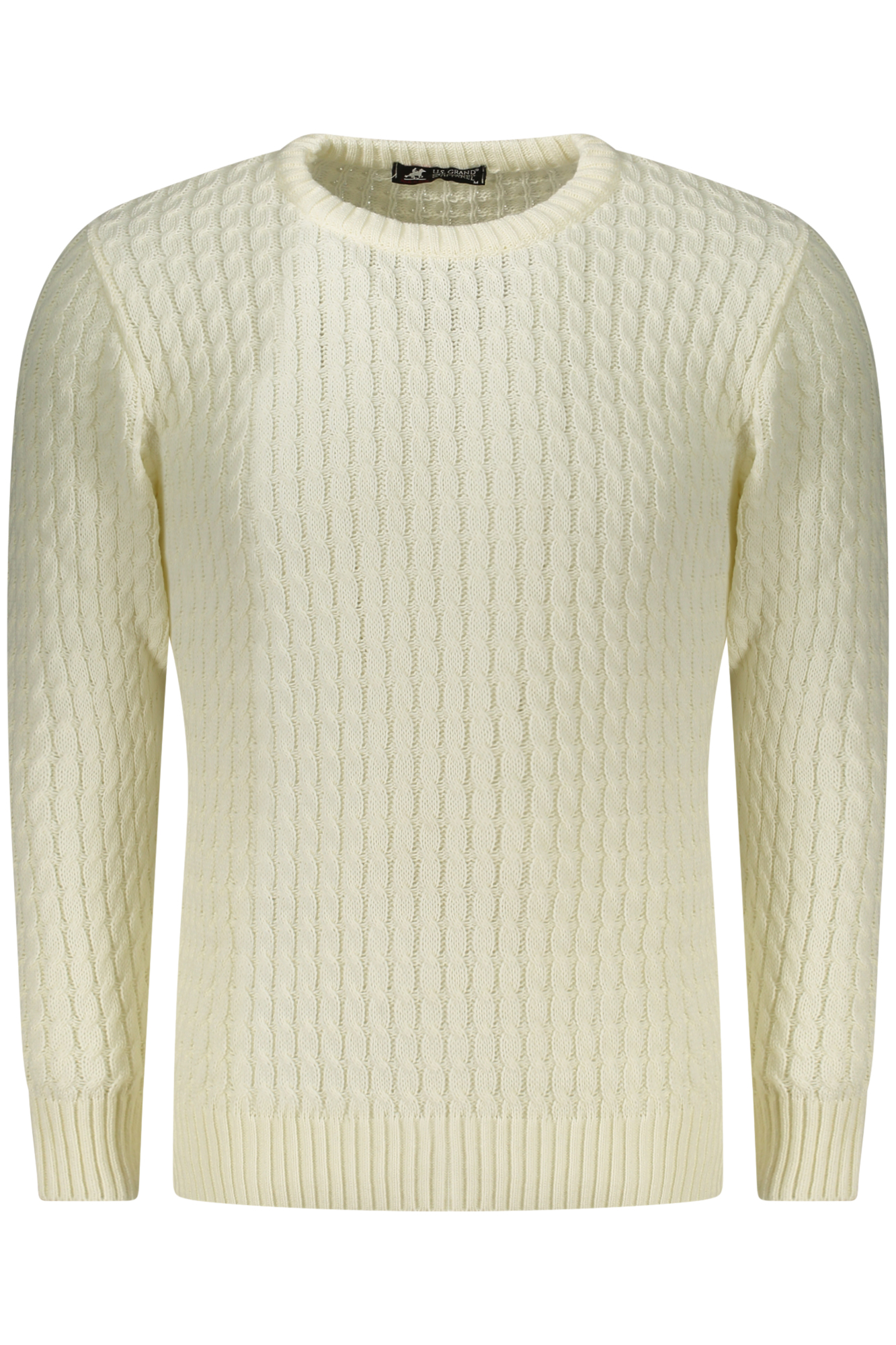 U.S. GRAND POLO MAGLIONE UOMO BIANCO