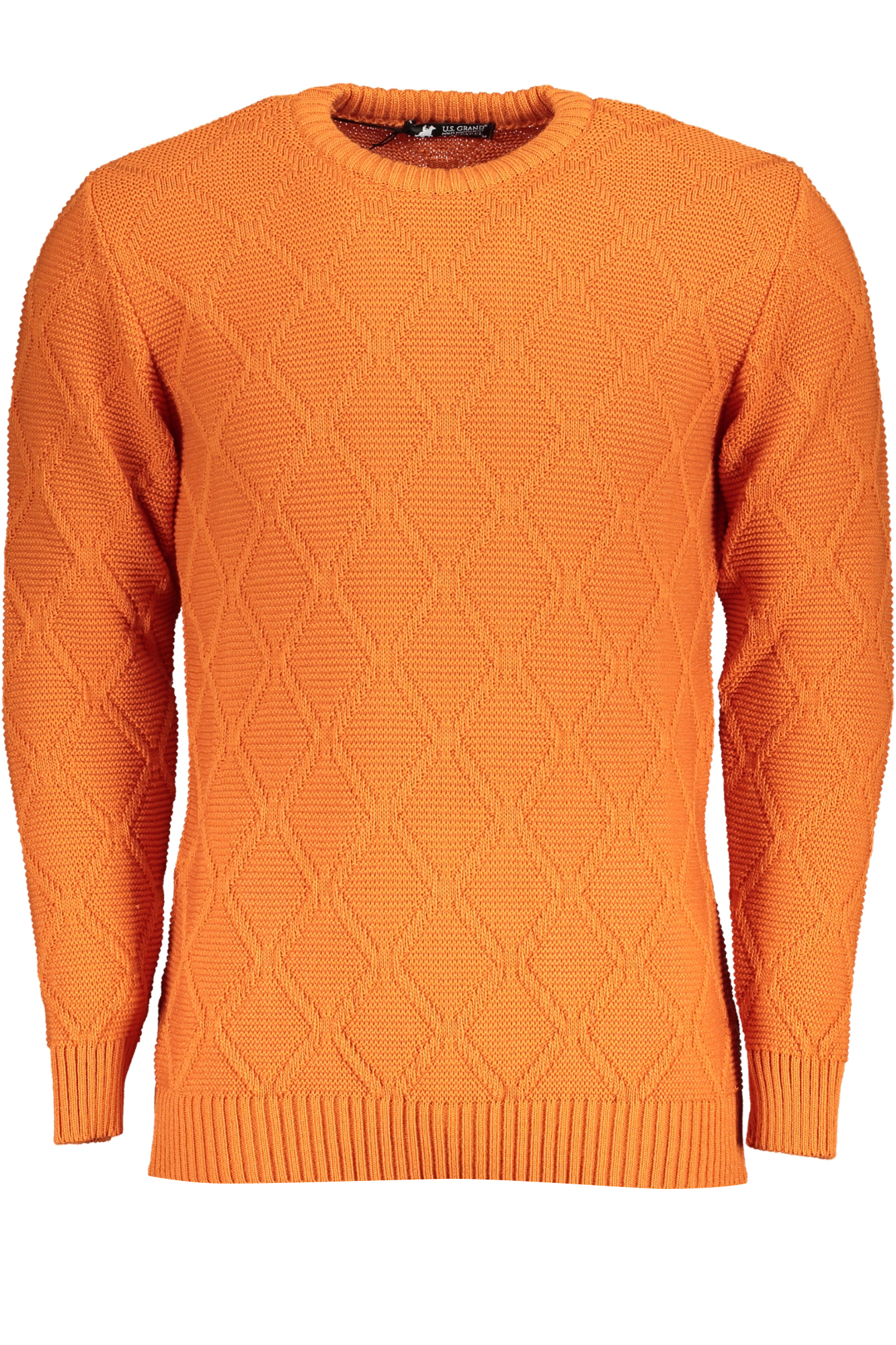 U.S. GRAND POLO MAGLIONE UOMO ARANCIO