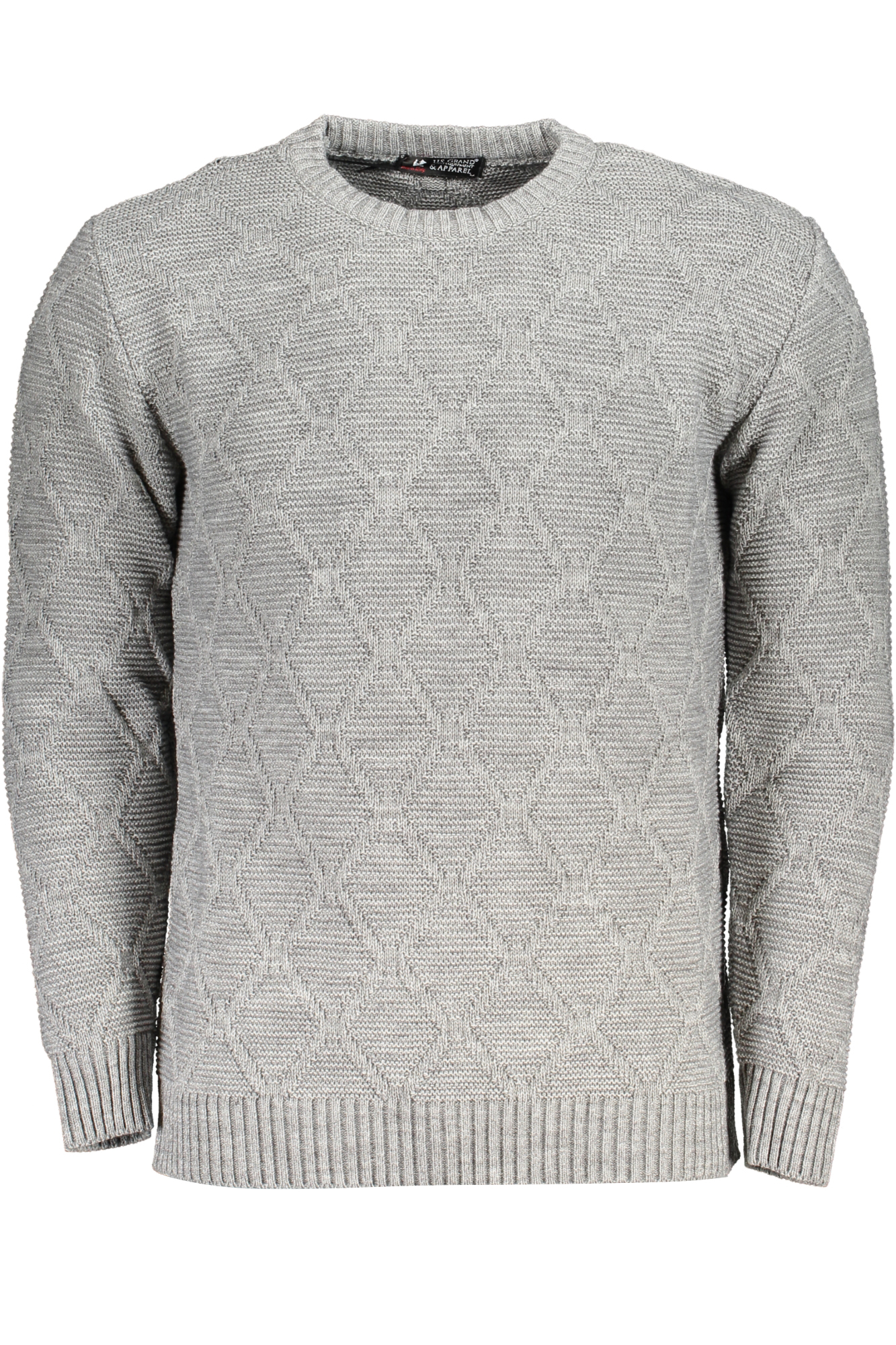 U.S. GRAND POLO MAGLIONE UOMO GRIGIO