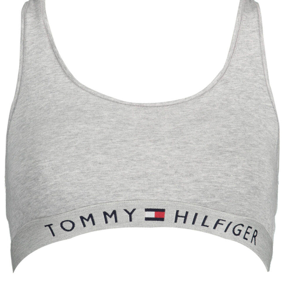 TOMMY HILFIGER REGGISENO A BALCONCINO DONNA GRIGIO