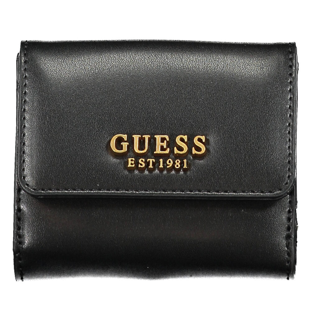 GUESS JEANS PORTAFOGLIO DONNA NERO
