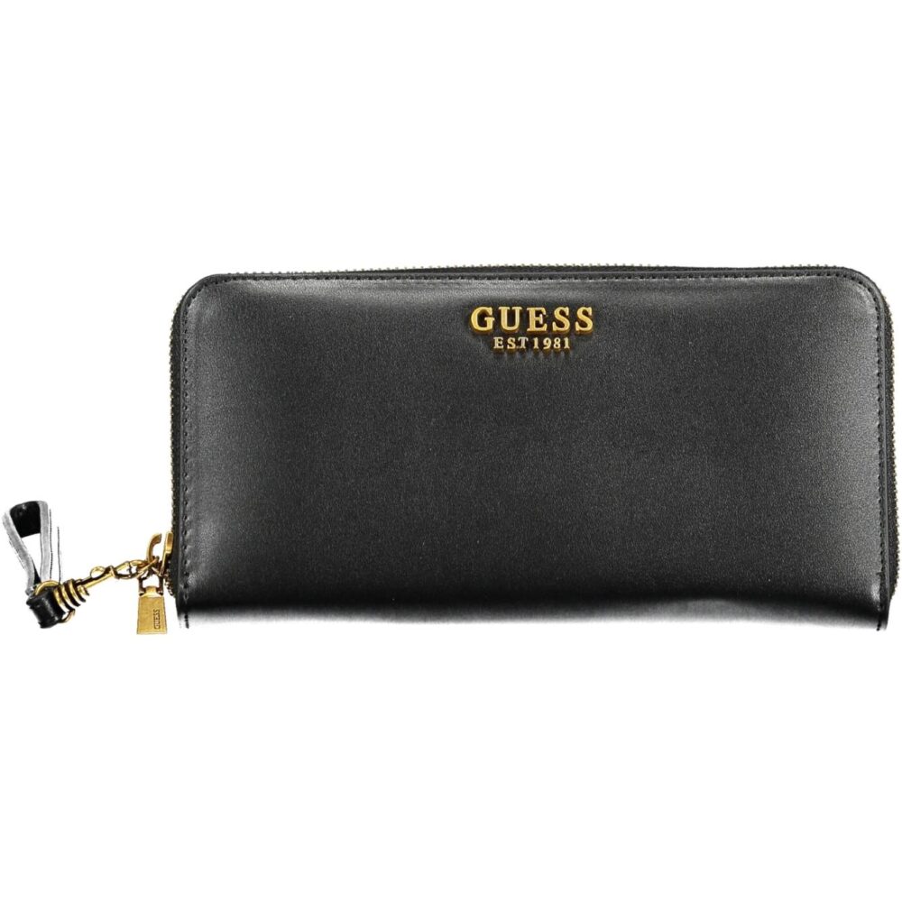 GUESS JEANS PORTAFOGLIO DONNA NERO