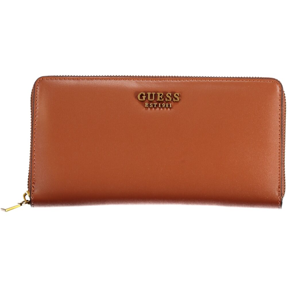 GUESS JEANS PORTAFOGLIO DONNA MARRONE