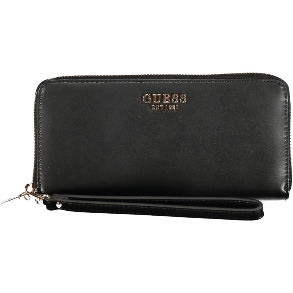 GUESS JEANS PORTAFOGLIO DONNA NERO