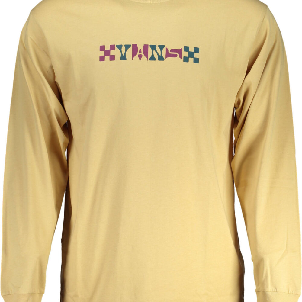 VANS T-SHIRT MANICHE LUNGHE UOMO BEIGE