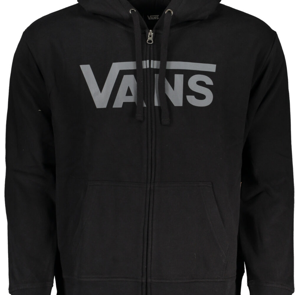 VANS FELPA CON ZIP UOMO NERO