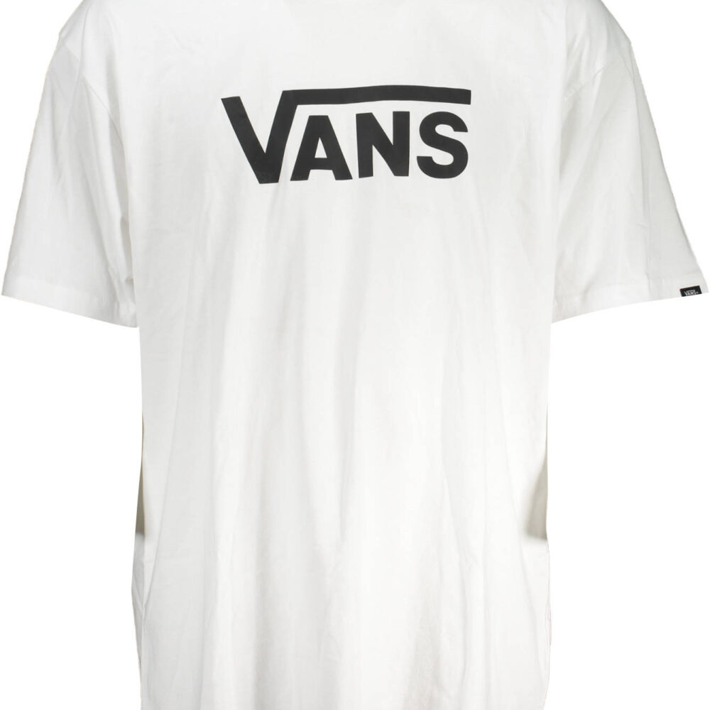 VANS T-SHIRT MANICHE CORTE UOMO BIANCO
