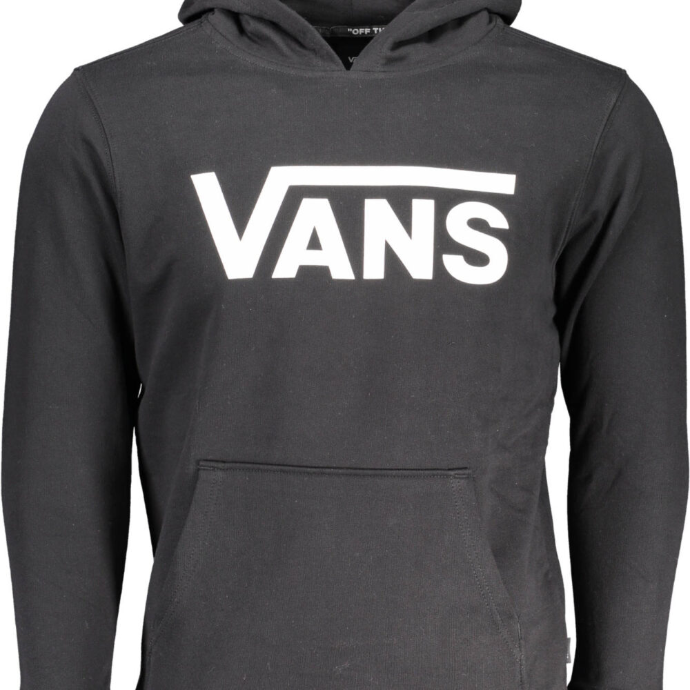 VANS FELPA SENZA ZIP BAMBINO NERO
