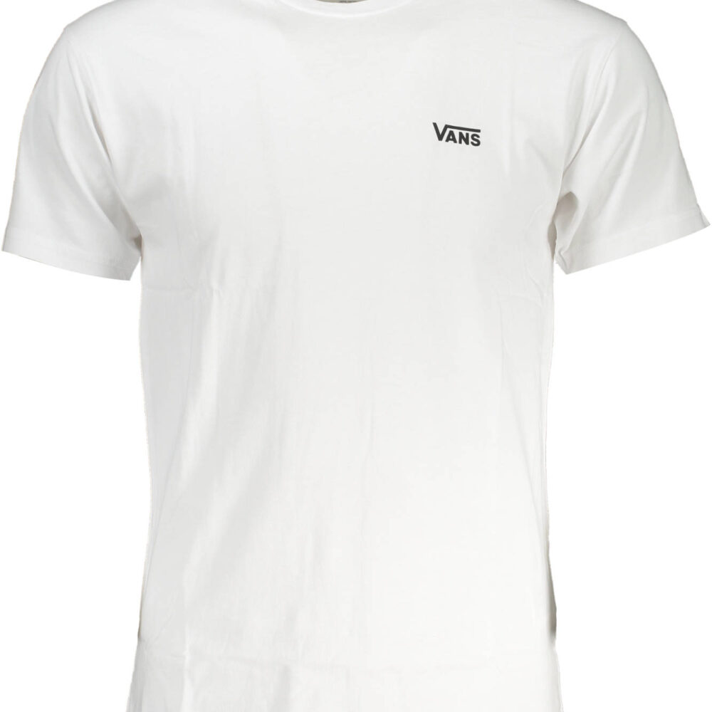 VANS T-SHIRT MANICHE CORTE UOMO BIANCO