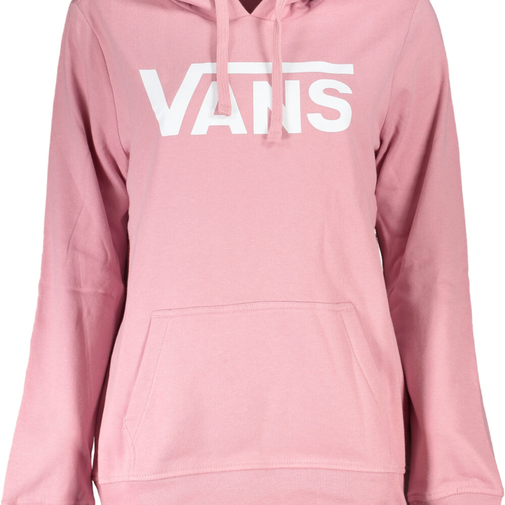 VANS FELPA SENZA ZIP DONNA ROSA