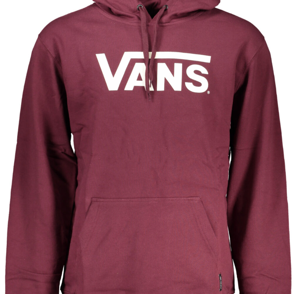 VANS FELPA SENZA ZIP UOMO ROSSO