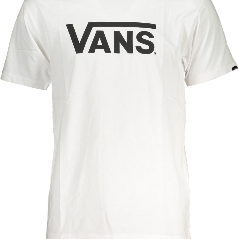 VANS T-SHIRT MANICHE CORTE UOMO BIANCO