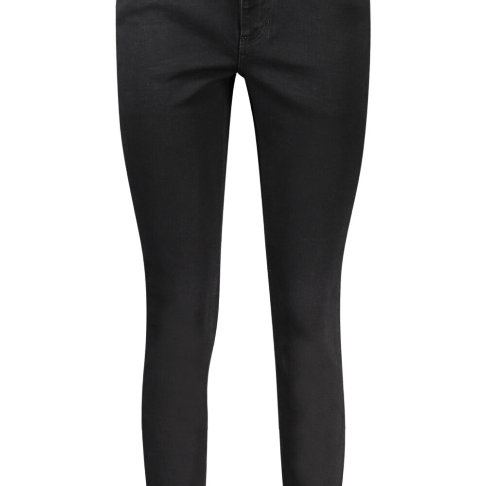 GUESS JEANS JEANS DENIM DONNA NERO