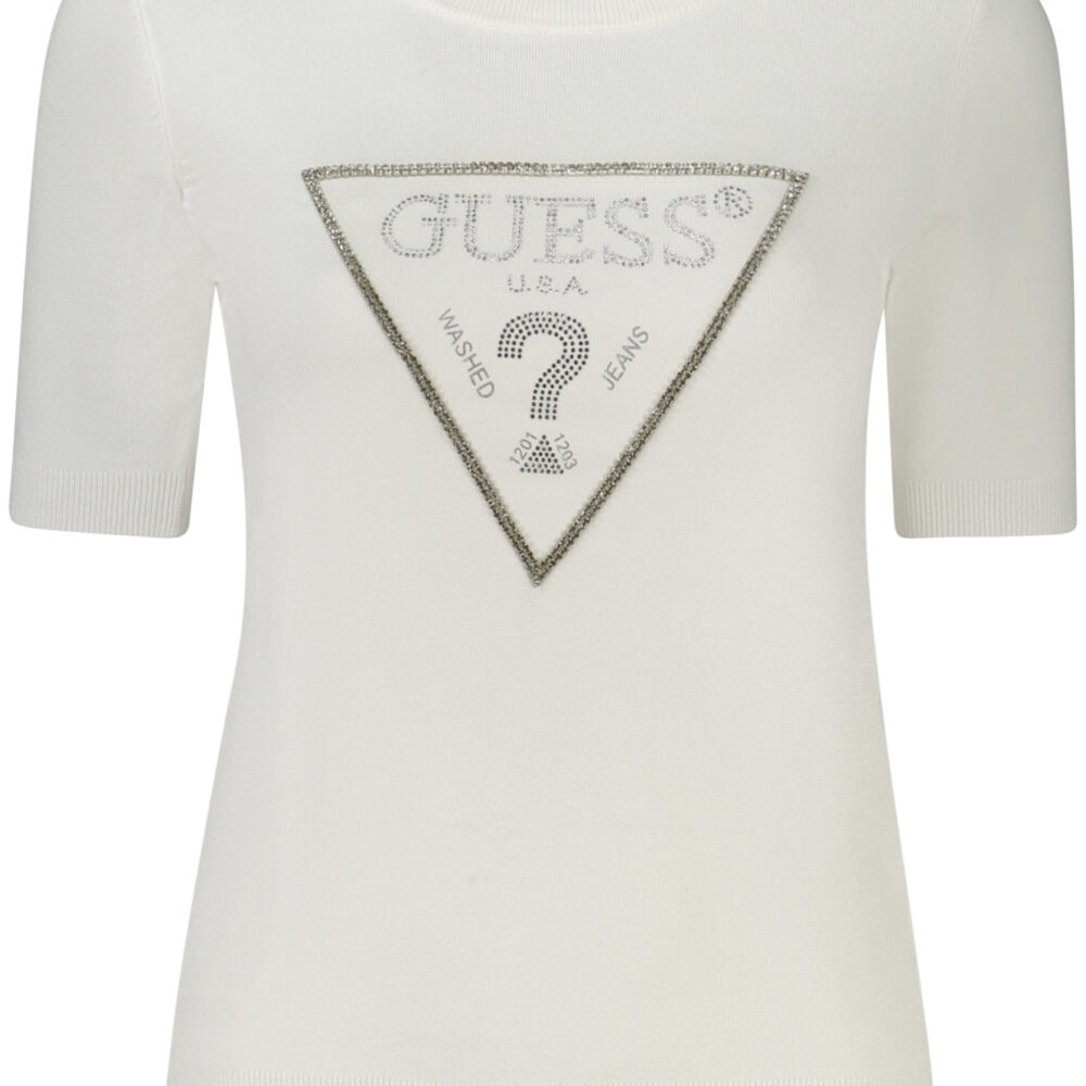 GUESS JEANS MAGLIA DONNA BIANCO