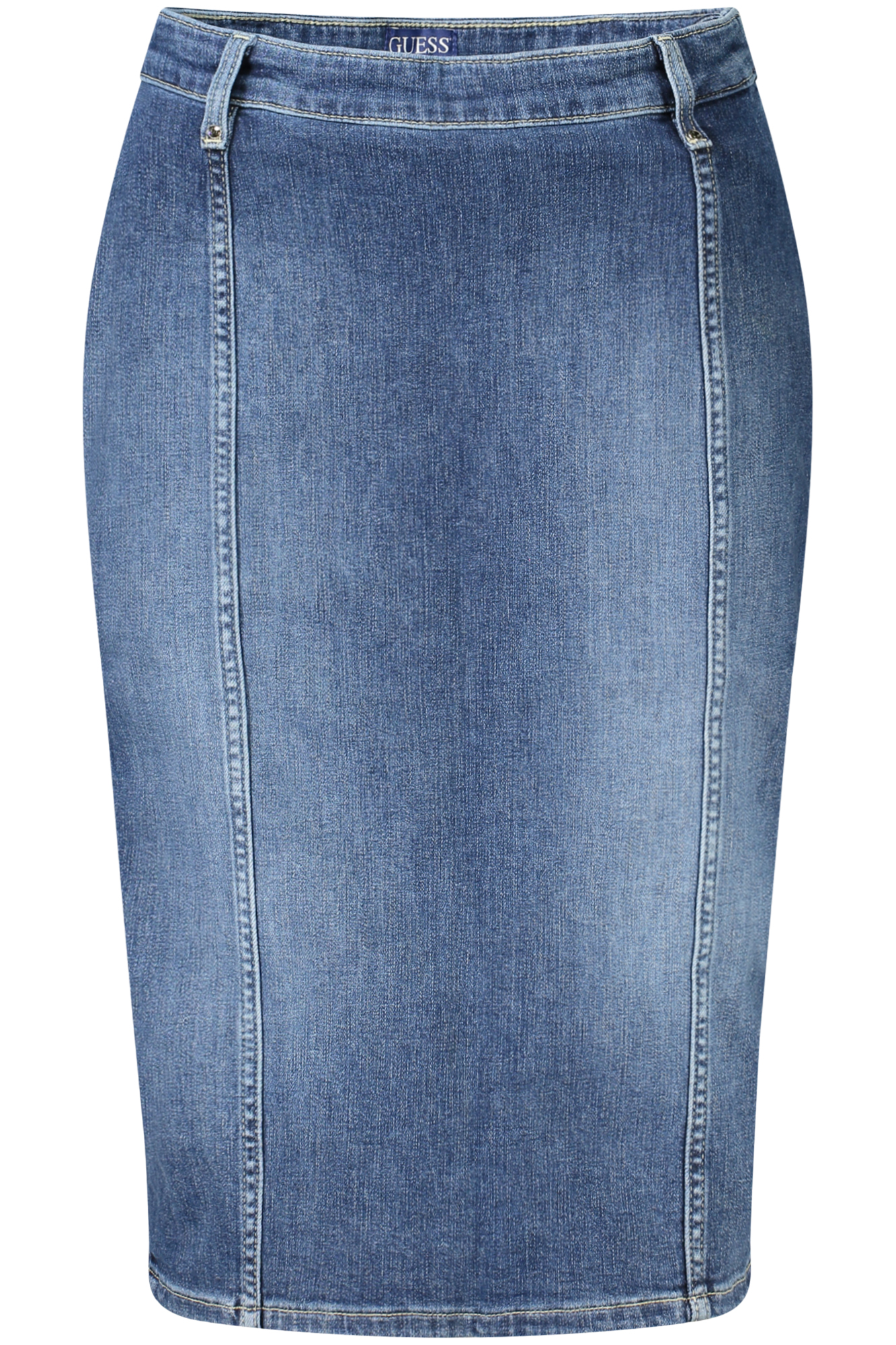 GUESS JEANS GONNA LONGUETTE DONNA BLU