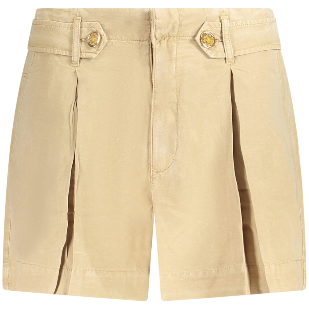 GUESS JEANS PANTALONE SHORT DONNA BEIGE