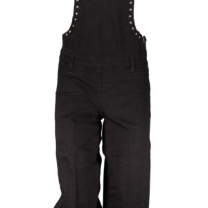 GUESS JEANS PANTALONE A SALOPETTE DONNA NERO