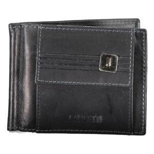 LANCETTI PORTAFOGLIO UOMO NERO