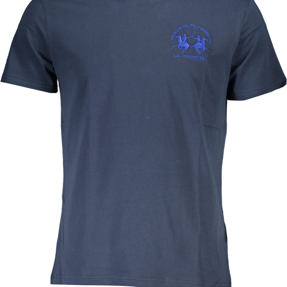 LA MARTINA T-SHIRT MANICHE CORTE UOMO BLU