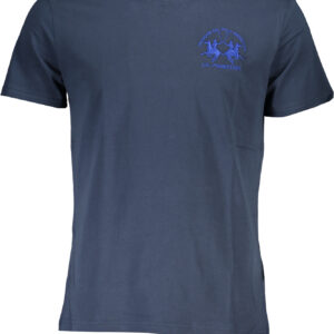 LA MARTINA T-SHIRT MANICHE CORTE UOMO BLU
