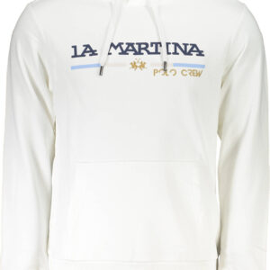 LA MARTINA FELPA SENZA ZIP UOMO BIANCO
